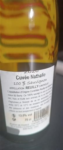 Loire-dalen Reuilly Cuvée Nathalie 2020