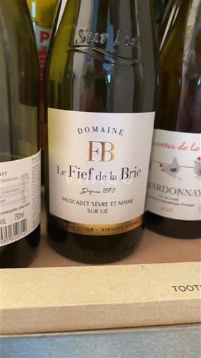 Loiredalen Muscadet-Sèvre-et-Maine Domaine Le Fief de la Brie Icke årgångsbetecknad