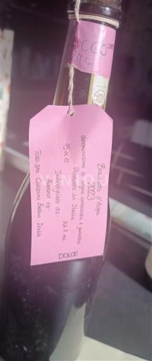 Wines Rouge doux Riccoco dolce Cascina Rocca 2023 Italy Piedmont Wines Barbera d'Asti DOC