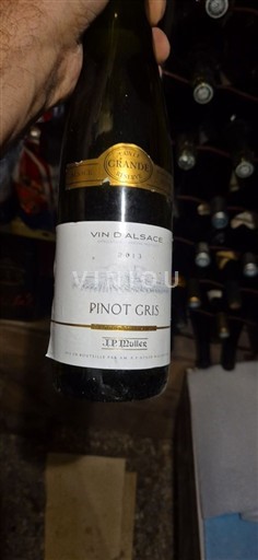Rượu vang Blanc sec J.P. Muller 2013 Pháp Alsace Vin de France