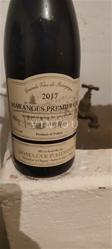 Burgundsko Maranges Premier Cru Domaine Pagnotta La Fussière 2017