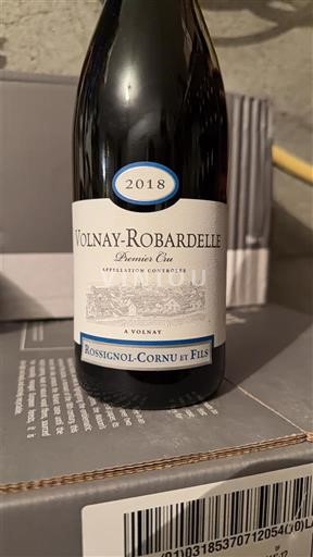 Borgoña Volnay Premier Cru Rossignol-Cornu et Fils Volnay-Robardelle 2018