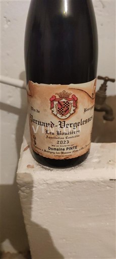 Borgoña Pernand-Vergelesses Domaine Pinte Les Boutières 2023