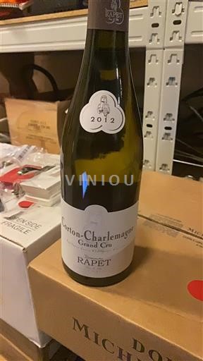 Burgundy Corton-Charlemagne Grand Cru Domaine Rapet 2012