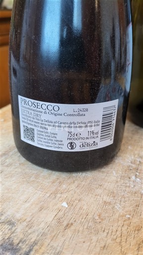 Vêneto Prosecco Delizia Não Sazonado