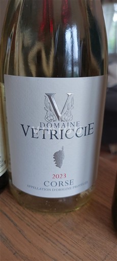 Corsica Domaine Vetriccie 2023
