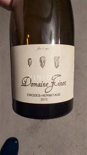 Rhône-dalen Crozes-Hermitage Domaine Finot 2015
