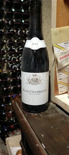 Bourgogne Mazis-Chambertin Grand Cru Inconnue 2013