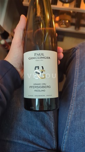 Alsace Riesling Grand Cru Paul Ginglinger Pfersigberg Non Millésimé