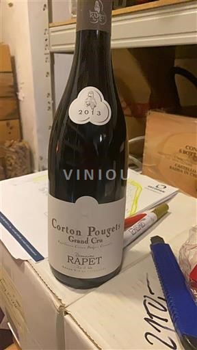 Bourgogne Không được chỉ định Grand Cru Domaine Rapet 2013