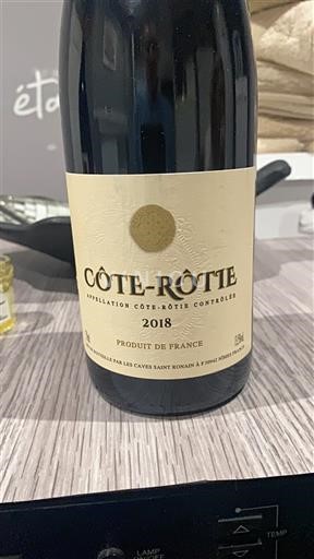 Weine Rouge sec Les Caves Saint-Roman 2018 Frankreich Rhônetal Côte-rôtie AOC