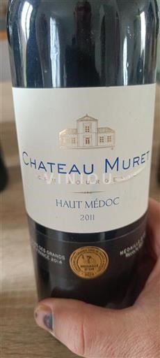Bordeaux Haut-Médoc Château Muret 2011