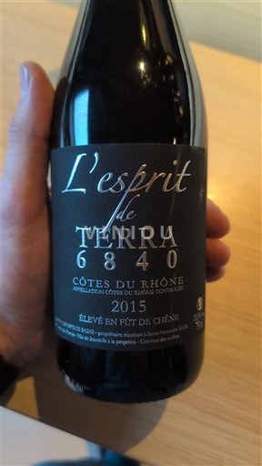 Valle del Rodano Côtes-du-Rhône 6840 L'esprit de Terra 2015