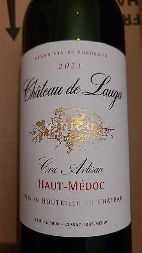 Bordeaux Haut-Médoc Château Lauga 2021