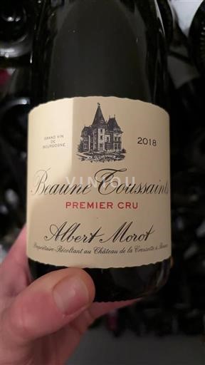 Burgundy Beaune Premier Cru Albert Morot Beaune Toussaints 2018