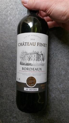 Bordeaux Château Finet 2014