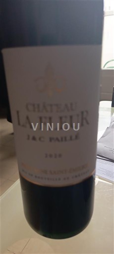 Bordeaux Lussac-saint-émilion Château La Fleur J&C Paillé 2020