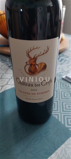 Bordeaux Lalande-de-pomerol Château S Cerfs 2022