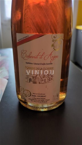 Valle della Loira Cabernet d'Anjou Domaine La Closerie Senza annata