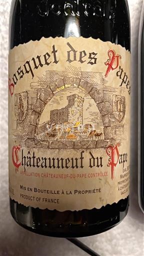 Rhônevallei Châteauneuf-du-Pape Bosquet des Papes 2013