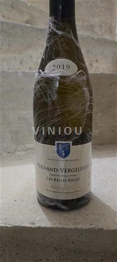 Vin Blanc sec Les Belles Filles Domaine Jean-Jacques Girard 2019 France Bourgogne Pernand-vergelesses AOC