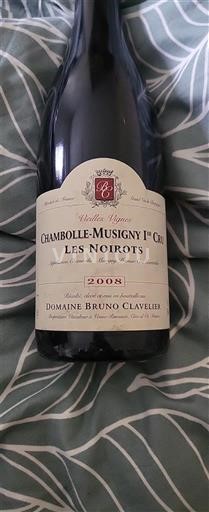 Burgundi Chambolle-Musigny Premier Cru Domaine Bruno Clavelier Vieilles Vignes 2008