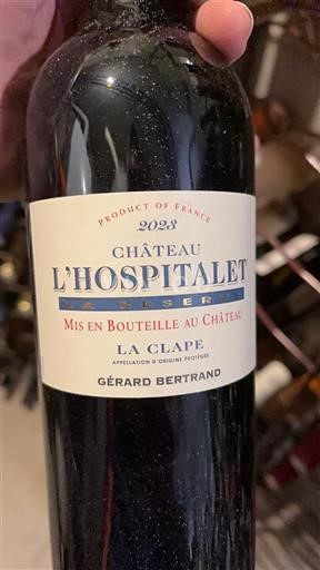 Лангедок La Clape Château L'Hospitalet Réserve 2022