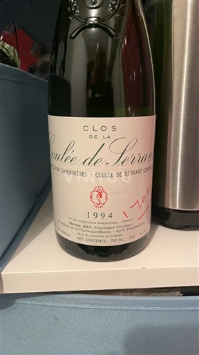 Thung lũng sông Loire Savennières-coulée-de-serrant Clos de la Coulée de Serrant 1994