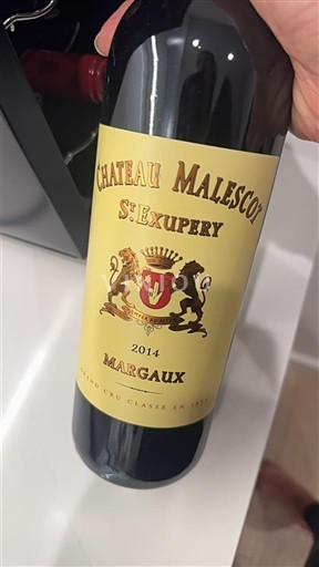 Bordeaux Margaux Grand Cru Château Malescot St Exupéry 2014