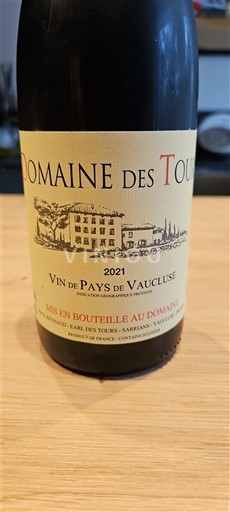 Rhône Valley Domaine E. Reynaud Des Tours 2021