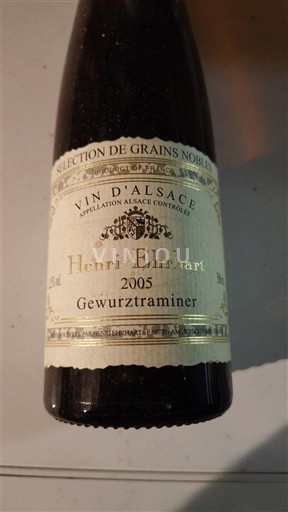 Alsasko Sélection de Grains Nobles Henri Ehrhart Gewurztraminer 2005