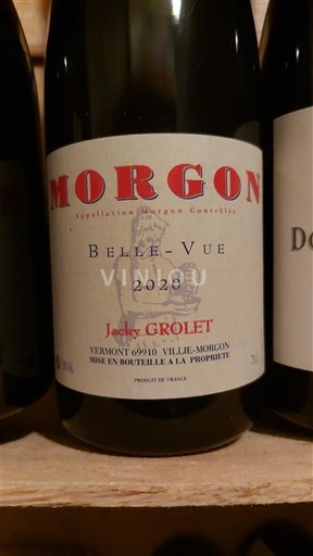 Beaujolais Morgon Jacky GroleT Belle-Vue 2020