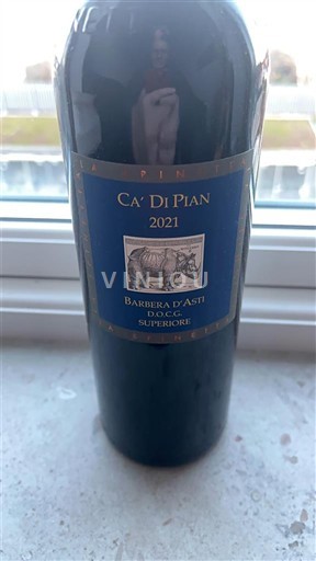 Piedmont Wines Acqui Ca' Di Pian Barbera d’Asti 2021