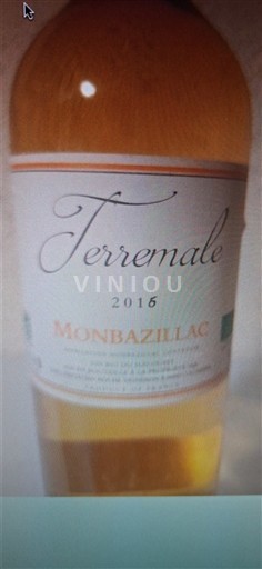 Viinit Blanc liquoreux Terremale 2016 Ranska Lounais-Ranska Monbazillac AOC