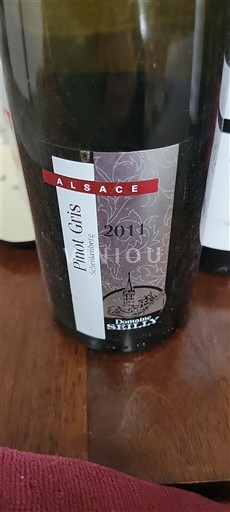 Vina Blanc sec Pinot Gris Domaine Stentz-Buecher 2011 Francija Alzacija Vin de France