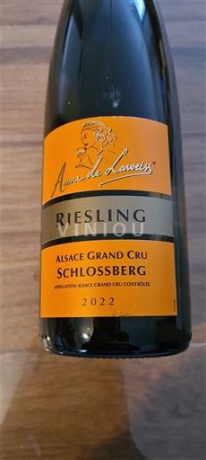 Alsace Grand Cru Ame de Lameys Schlossberg 2022