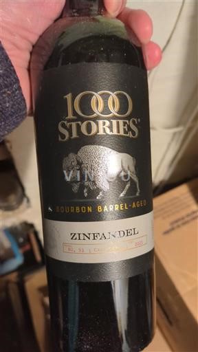 Vùng trồng nho được cấp phép California Mendocino 1000 Stories Bourbon Barrel-Aged 2023