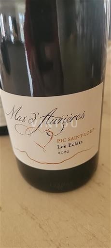 Languedoc Pic-saint-loup Mas d'Auzières Les Eclats 2022