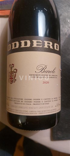 Piemonte Barolo Oddero 2020