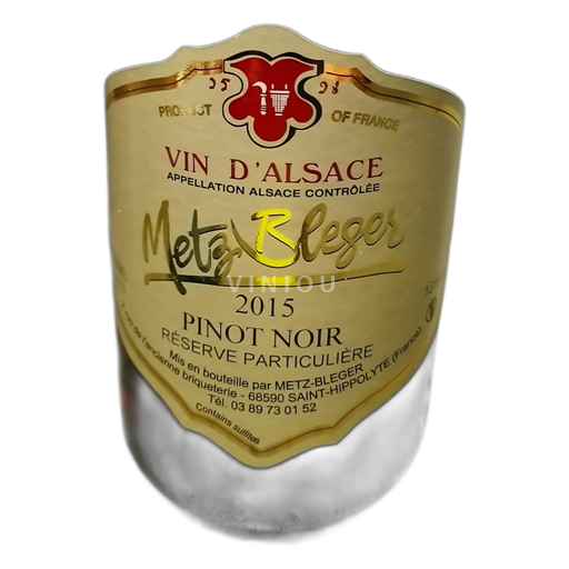 Alsace Ospecificerad Metz Bleger Réserve Particulière 2015