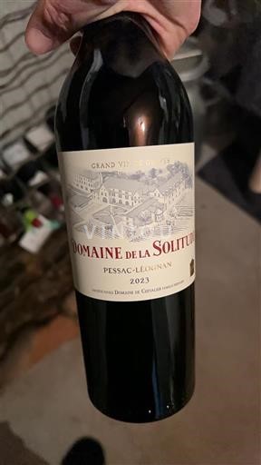 Bordeaux Pessac-Léognan Domaine La Solitude 2023