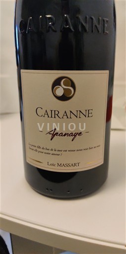 Rona dolina Cairanne Loïc Massart Apanage 2020