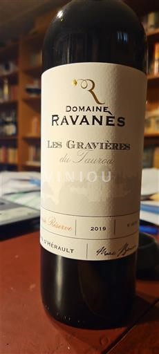 Languedoc-Roussillon Hérault Domaine Ravanes Les Gravières du Taurou - Grande Réserve 2019