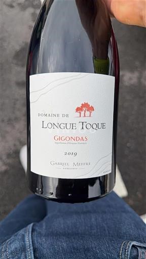 Rhône-dalen Gigondas Domaine Longue Toque 2019