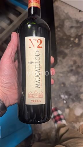 Bordeaux Moulis-en-Médoc Maucaillou N°2 2019