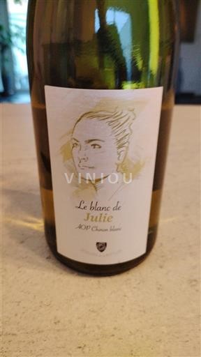 Vinos Blanc sec Le blanc de Julie Domaine La Boulaie 2024 Francia Valle del Loira Chinon AOC
