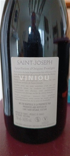 Valea Ronului Saint-Joseph Cave Saint-Désirat 2019