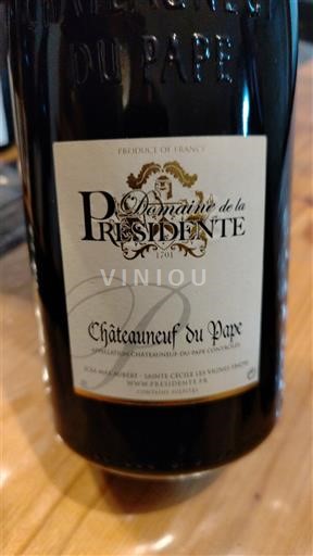 Rhônevallei Châteauneuf-du-Pape Domaine La Présidente 2013