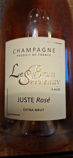 Champagne Le Brun Servenay Juste Rosé Niet-geïntegreerd