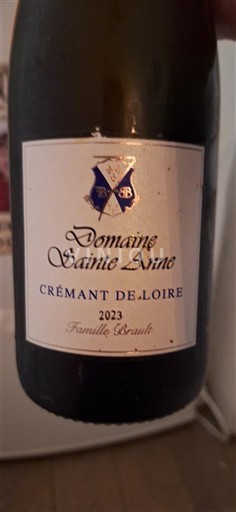Loire Valley Crémant de Loire Domaine Sainte-Anne 2023